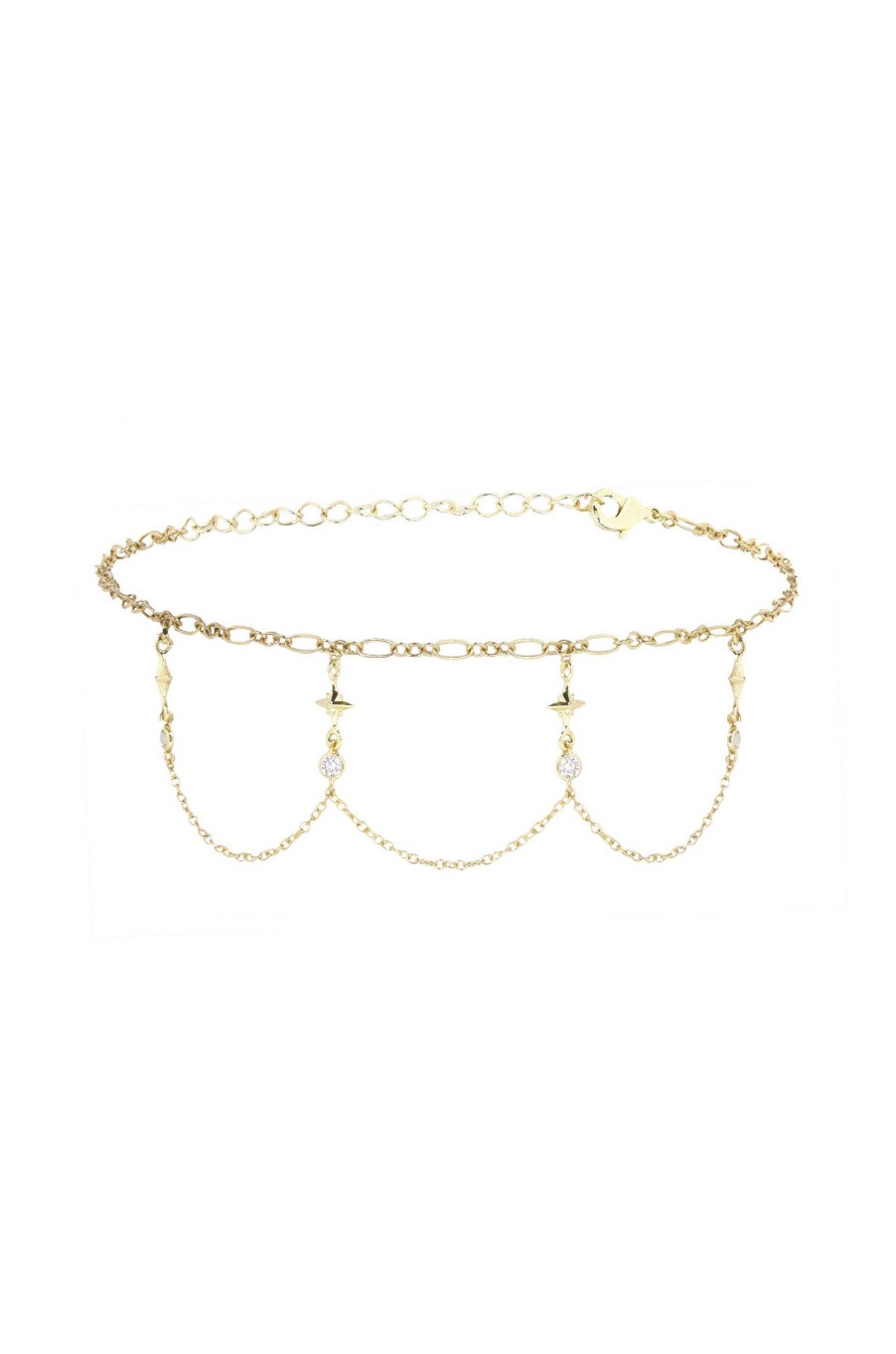 Necklaces Ettika | Buried Treasure 18K Gold Plated Choker