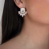 Earrings Ettika | Shine Crystal 18K Gold Plated Stud Earrings