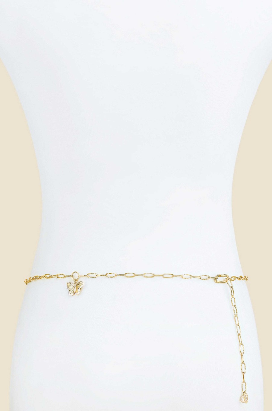 Body Chains & Belts Ettika | Simplicity Butterfly Belly Chain