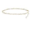 Body Chains & Belts Ettika | Crystal Link Belt In Clear & Gold