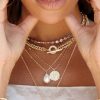 Necklaces Ettika | Coin Charms Talisman 18K Gold Plated Necklace