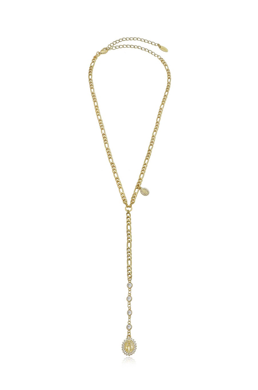 Necklaces Ettika | Crystal Spotted 18K Gold Plated Lariat