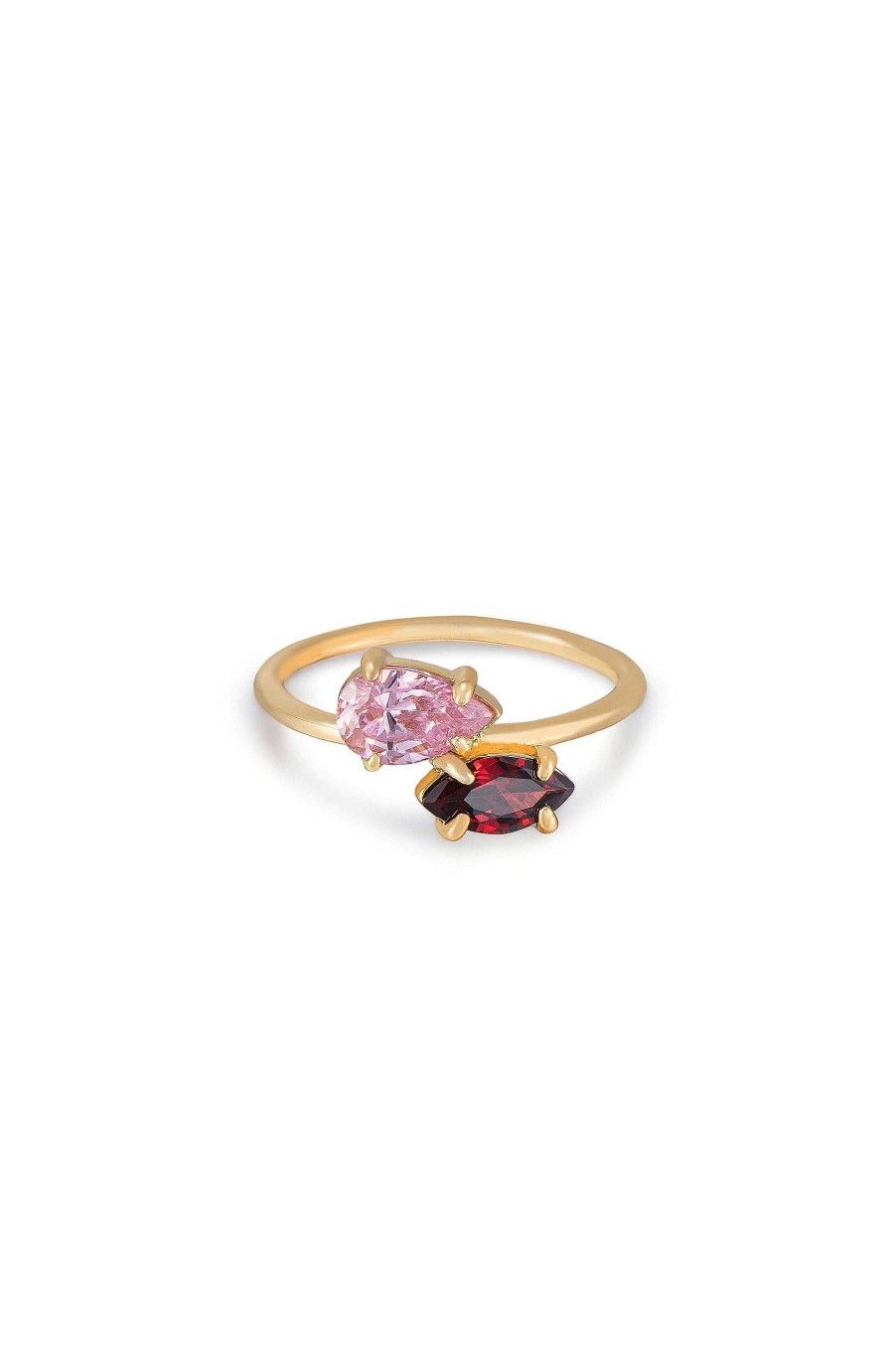 Rings Ettika | Toi Et Moi Tiny Memories 18K Gold Plated Ring