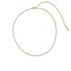 Necklaces Ettika | Crystal Spark And 18K Gold Plated Ball Chain Necklace Set