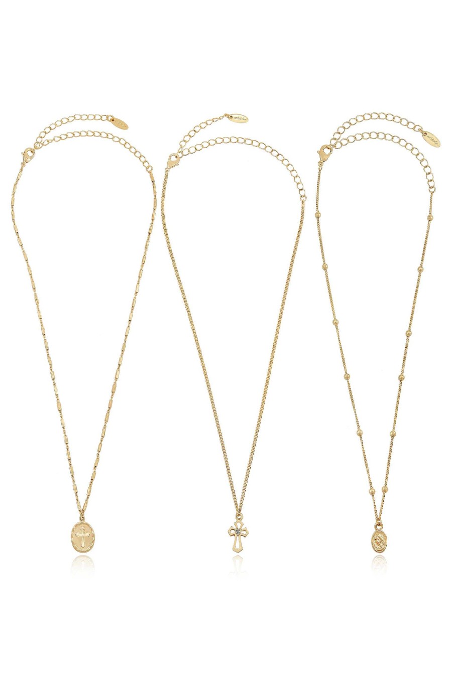 Necklaces Ettika | Let'S Go Layers 18K Gold Plated Necklace