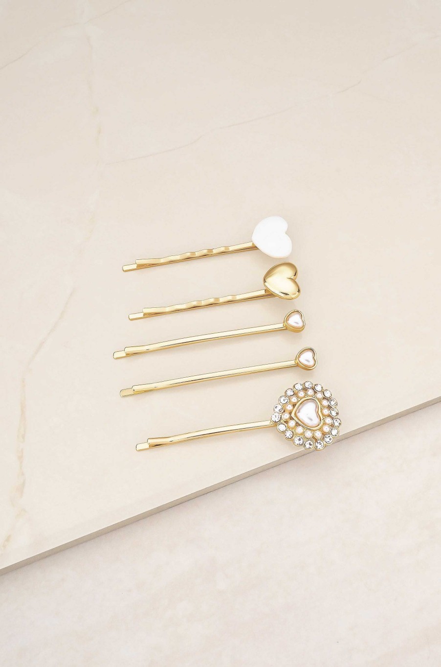 Hair Accessories Ettika | Lonely Hearts Club Hair Pin Set