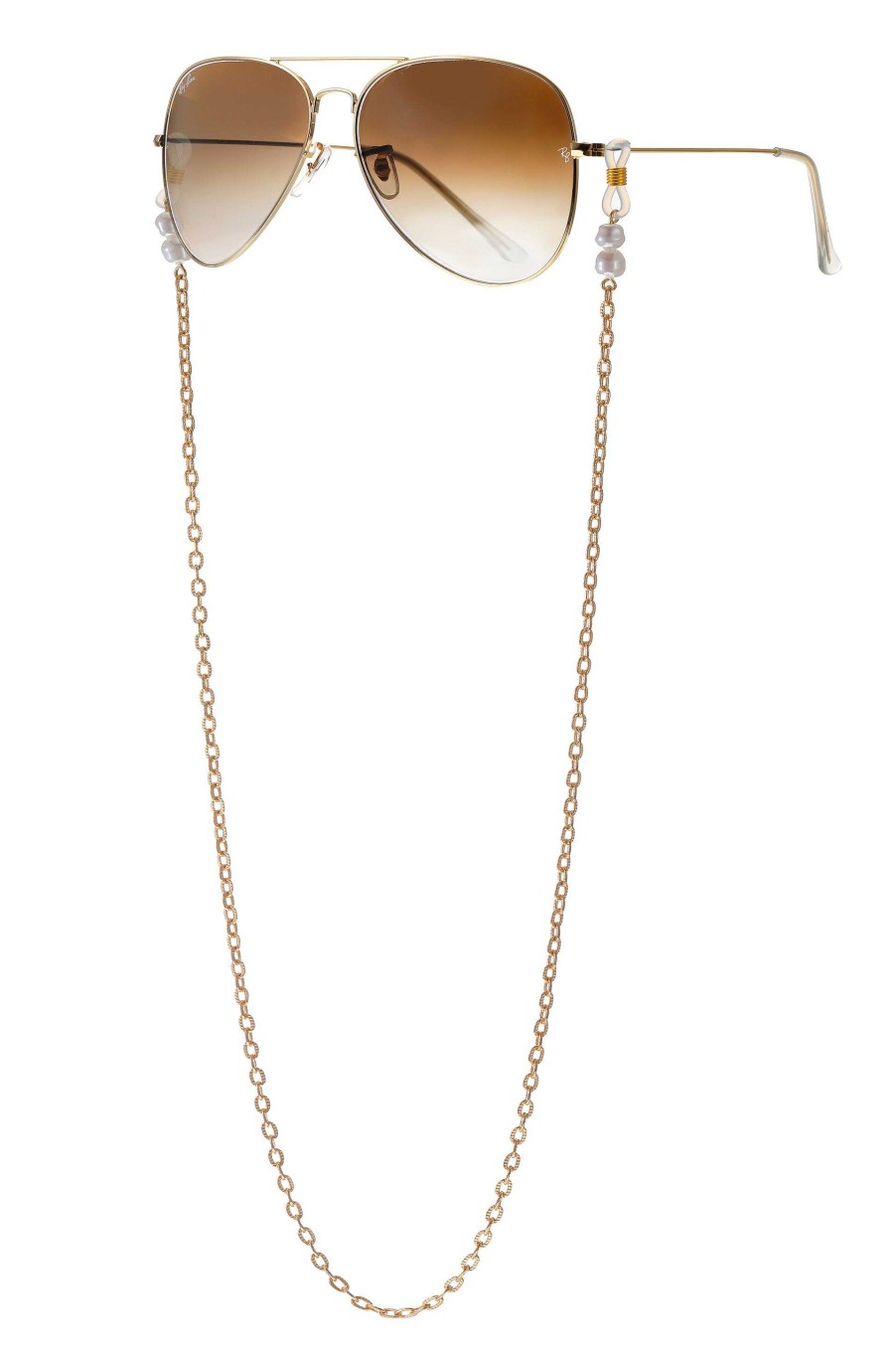 Glasses Chains Ettika | Wide Link Pearl Glasses Chain