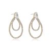 Earrings Ettika | Crystal Serenity 18K Gold Plated Dangle Earrings