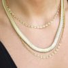 Necklaces Ettika | Supreme Mixed Chain 18K Gold Plated Layered Necklace