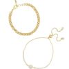 Bracelets Ettika | Add Some Crystal 18K Gold Plated Bracelet Set