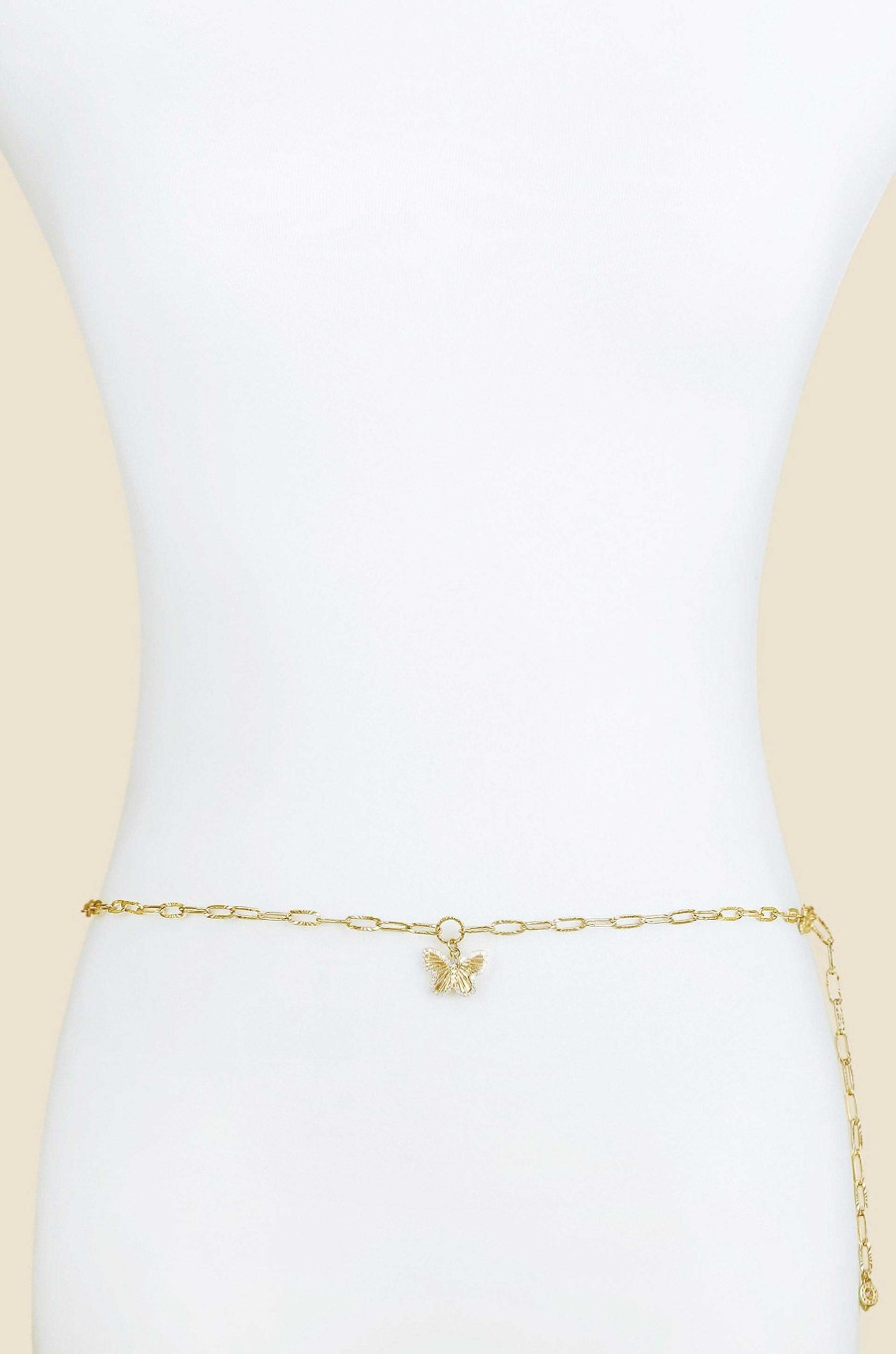 Body Chains & Belts Ettika | Simplicity Butterfly Belly Chain