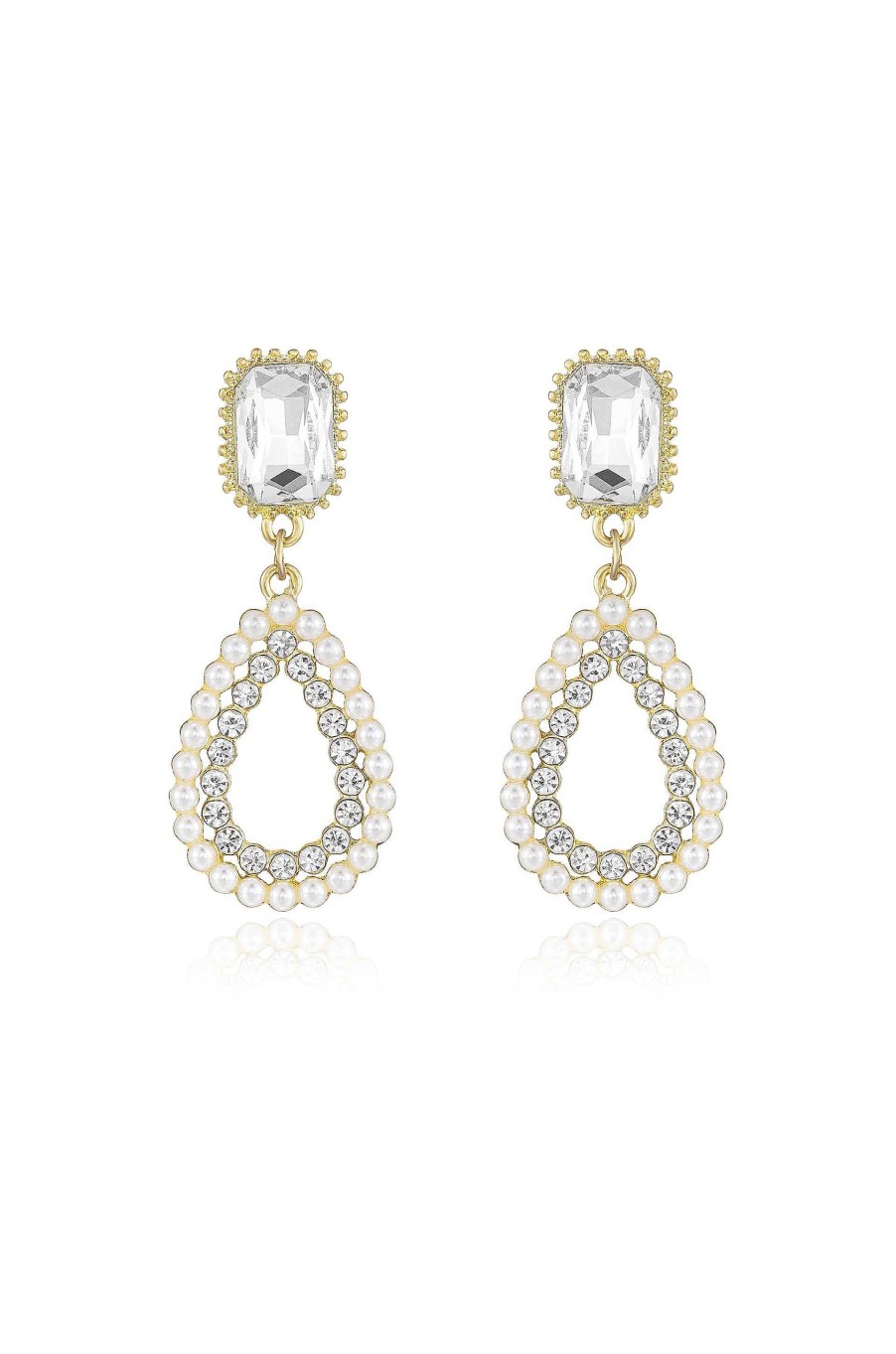 Earrings Ettika | Bridal Luxe 18K Gold Plated Earrings