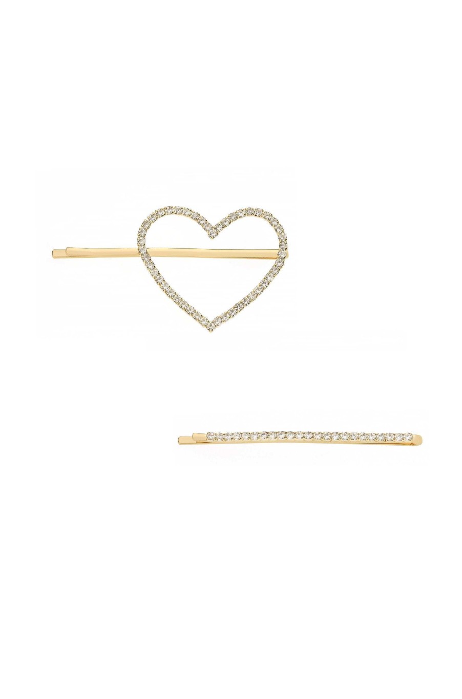 Hair Accessories Ettika | Forever Crystals Hair Pin Set Of 2