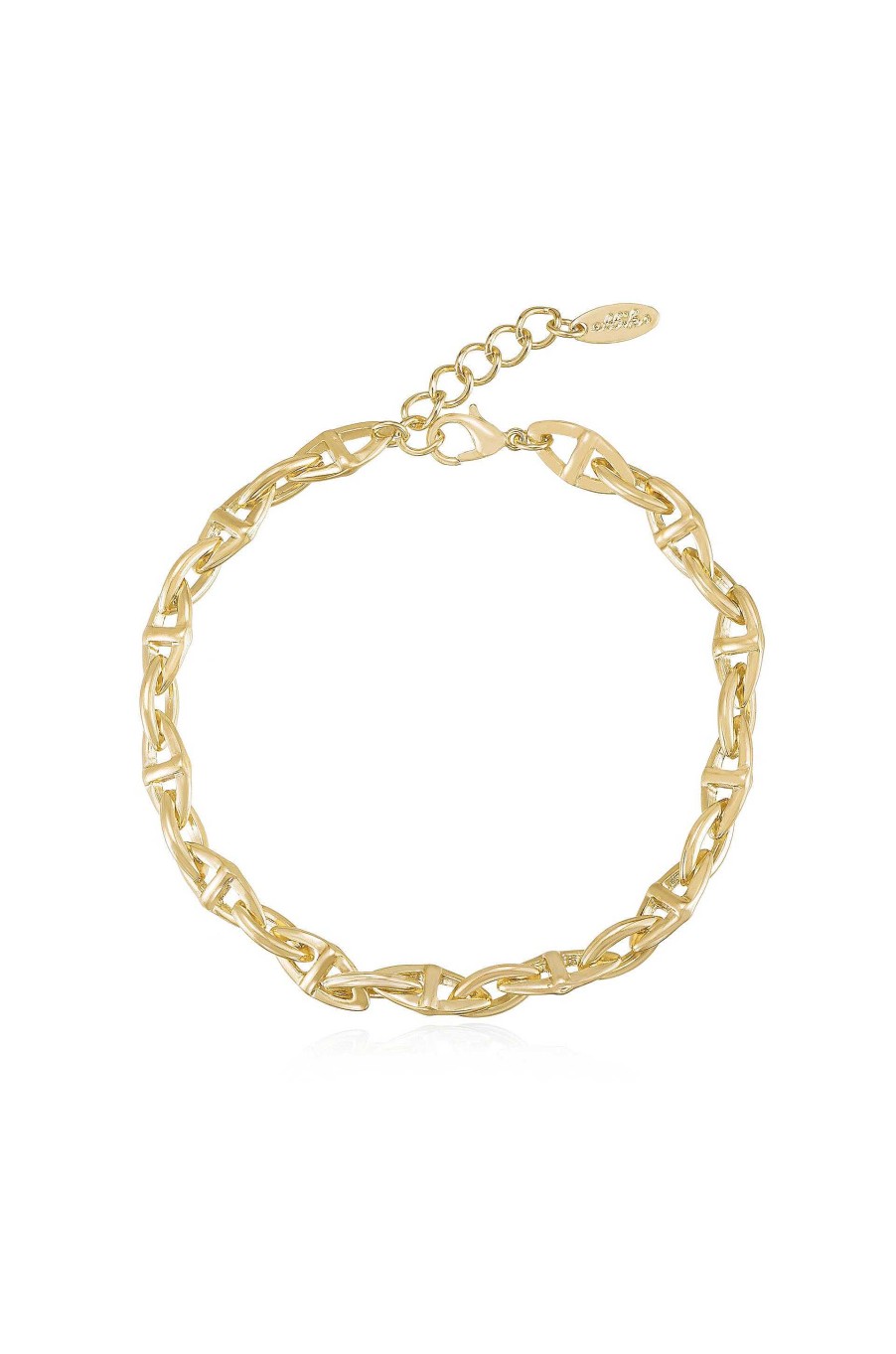 Anklets Ettika | Lady Link 18K Gold Plated Anklet