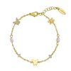 Bracelets Ettika | Subtle Butterflies And Pearl Bracelet