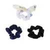 Hair Accessories Ettika | Terylene Scrunchie Set Of 3