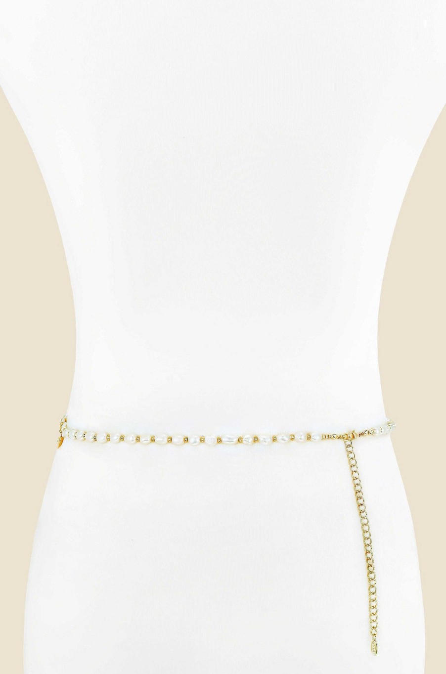 Body Chains & Belts Ettika | Pearl And Heart Charm Body Chain