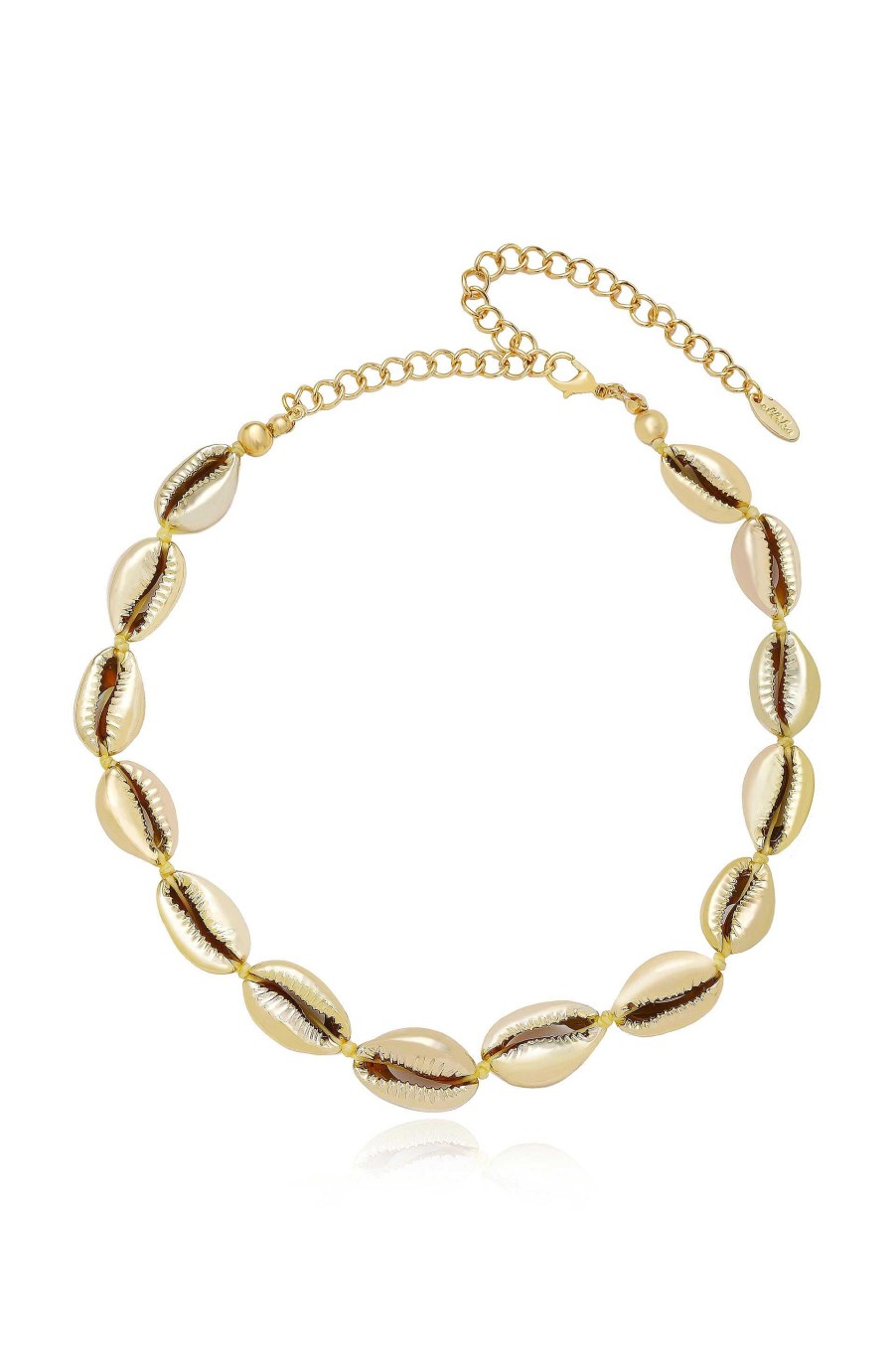 Necklaces Ettika | Cowrie Shell 18K Gold Plated Necklace