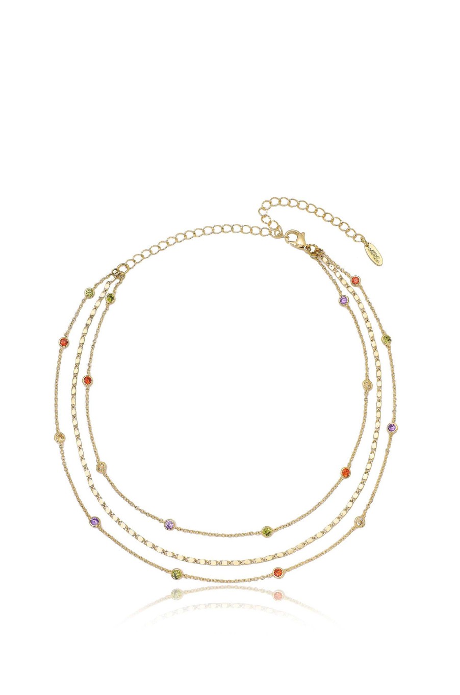 Necklaces Ettika | Over The Rainbow Layered Necklace