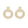 Earrings Ettika | Pearl Statement 18K Gold Plated Earrings