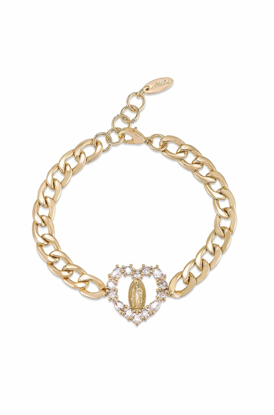 Bracelets Ettika | Faith And Love 18K Gold Plated Bracelet