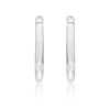 Earrings Ettika | Clear Path Resin Hoop Earrings