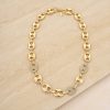 Necklaces Ettika | Modern Chains With Crystal Links 18K Gold Plated Necklace