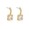 Earrings Ettika | Lorna Crystal Mini 18K Gold Plated Earrings