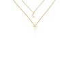 Necklaces Ettika | Celestial Crystal 18K Gold Plated Necklace Set