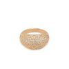 Rings Ettika | Crystal Cluster Knockout 18K Gold Plated Ring