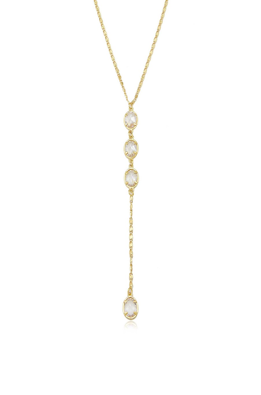 Necklaces Ettika | Sparkle Dip 18K Gold Plated Lariat