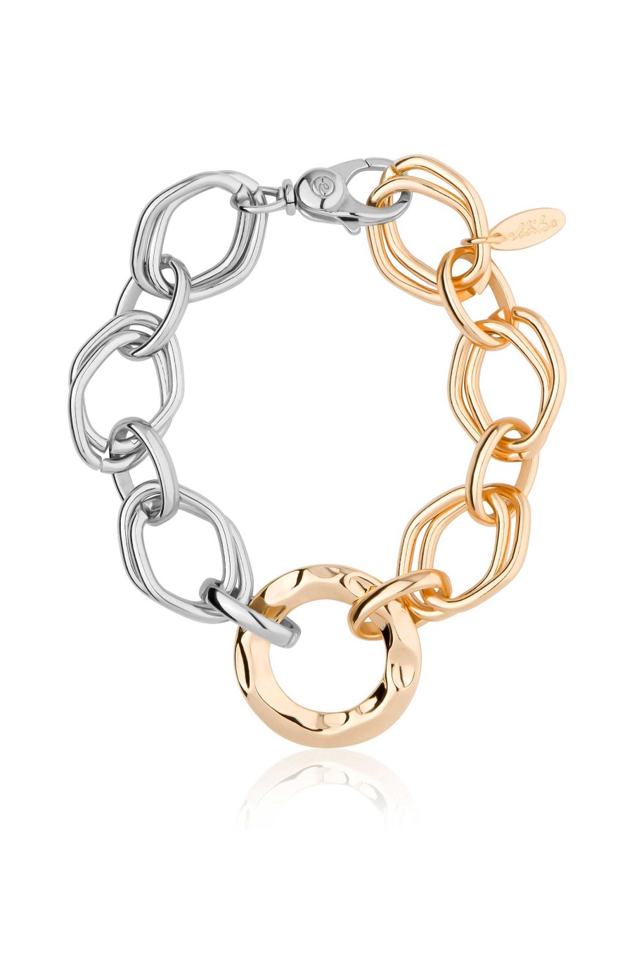 Bracelets Ettika | Mixed Metal Chain Link Bracelet