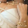 Bracelets Ettika | Pretty In Pearls 18K Gold Plated Bracelet Set