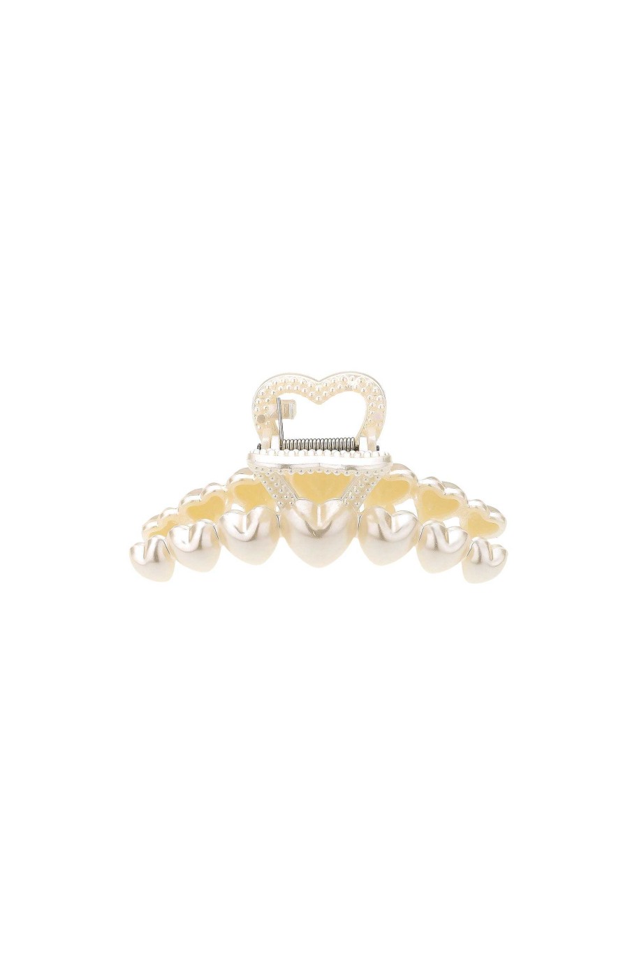 Hair Accessories Ettika | Multi-Heart Pearl Claw Clip