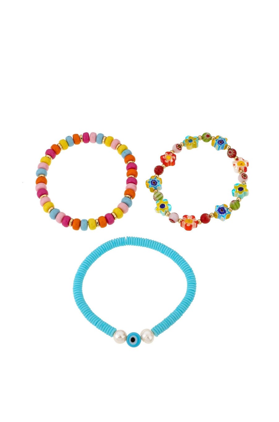 Bracelets Ettika | Sunny Days Pearl And Bead Bracelet Set