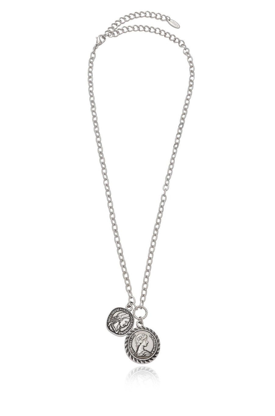 Necklaces Ettika | The Adventurer Double Coin Necklace