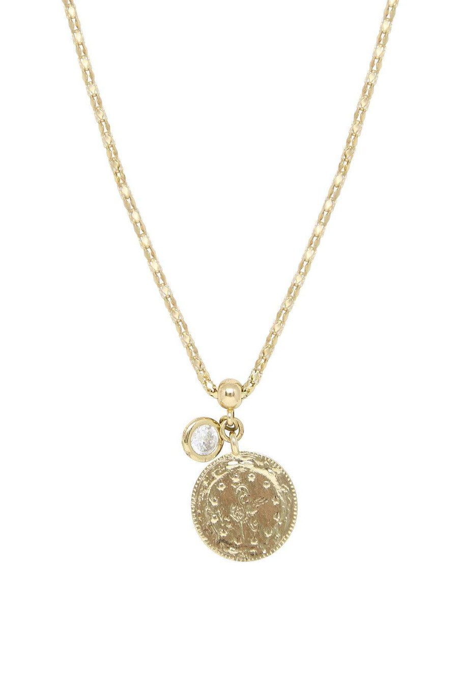 Necklaces Ettika | Coin Keepsake 18K Gold Plated Necklace