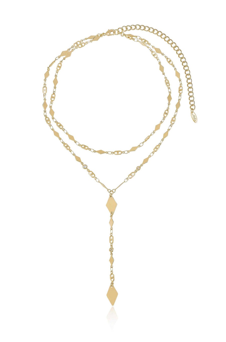 Necklaces Ettika | Augustine Layered Lariat Necklace