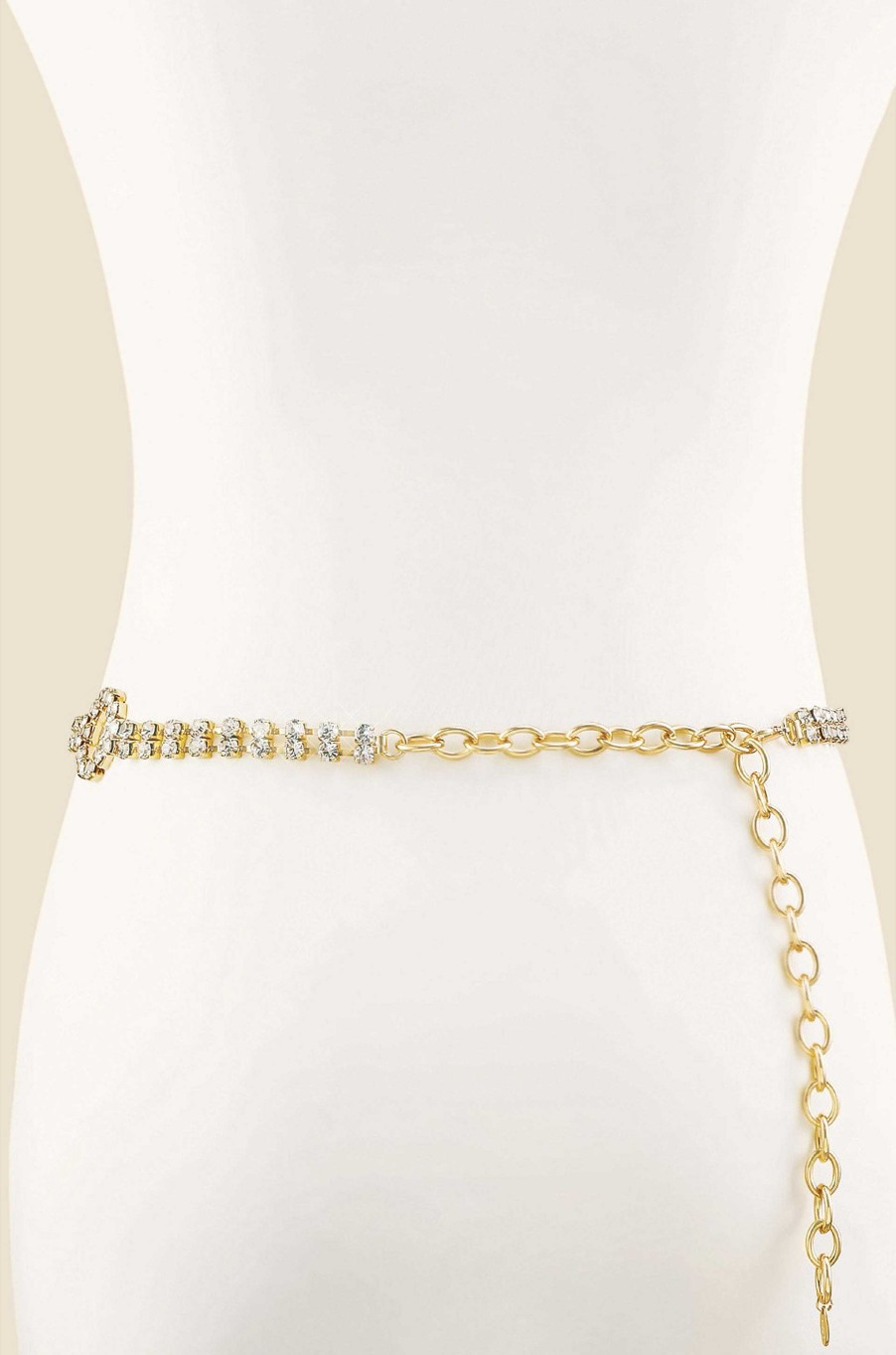 Body Chains & Belts Ettika | Crystal Destiny Belt In Gold