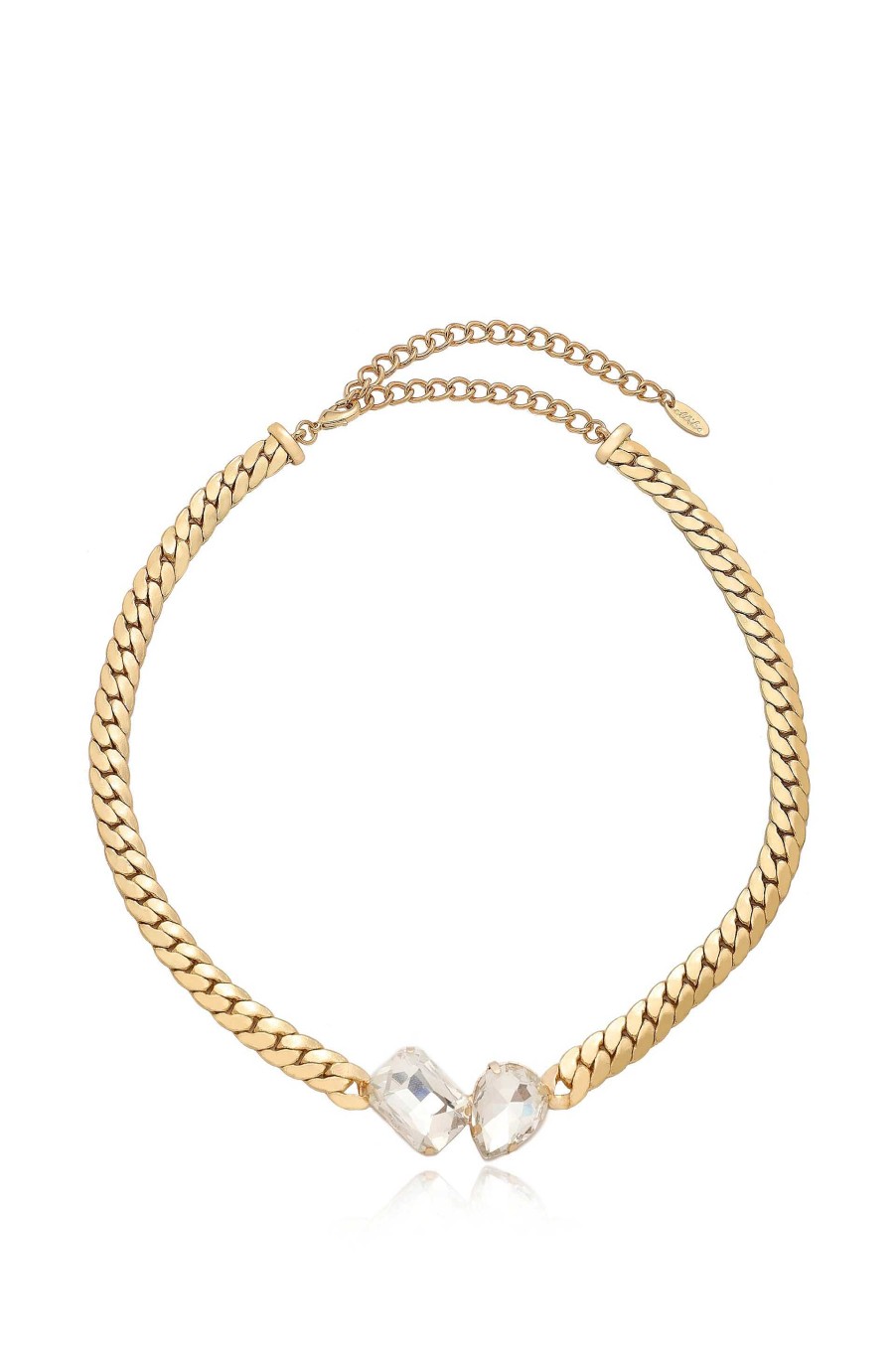 Necklaces Ettika | Crystal Gem 18K Gold Plated Necklace