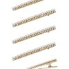 Hair Accessories Ettika | Thin Pearl And Crystal Hair Clip Set