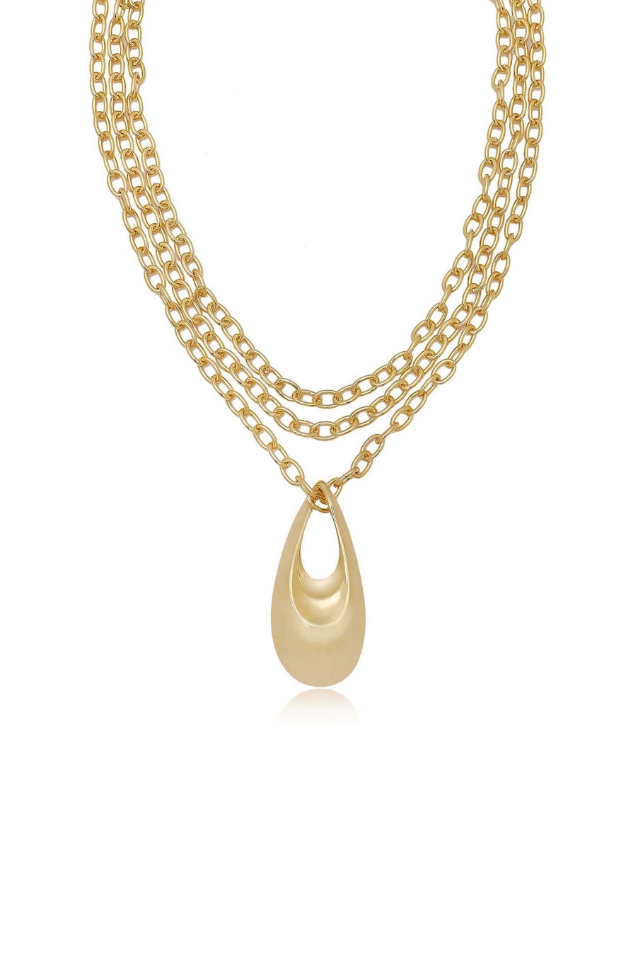 Necklaces Ettika | Infinity 18Kt Gold Plated Layered Necklace