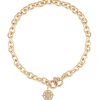 Necklaces Ettika | Cruisin' 18K Gold Plated Chain Link & Charm Necklace