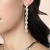 Earrings Ettika | Crystal Occasion 18K Gold Plated Dangle Earrings