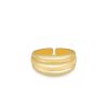 Rings Ettika | Golden Memory 18K Gold Plated Adjustable Ring