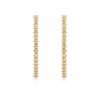 Earrings Ettika | Spotlight Crystal 18K Gold Plated Hoop Earrings