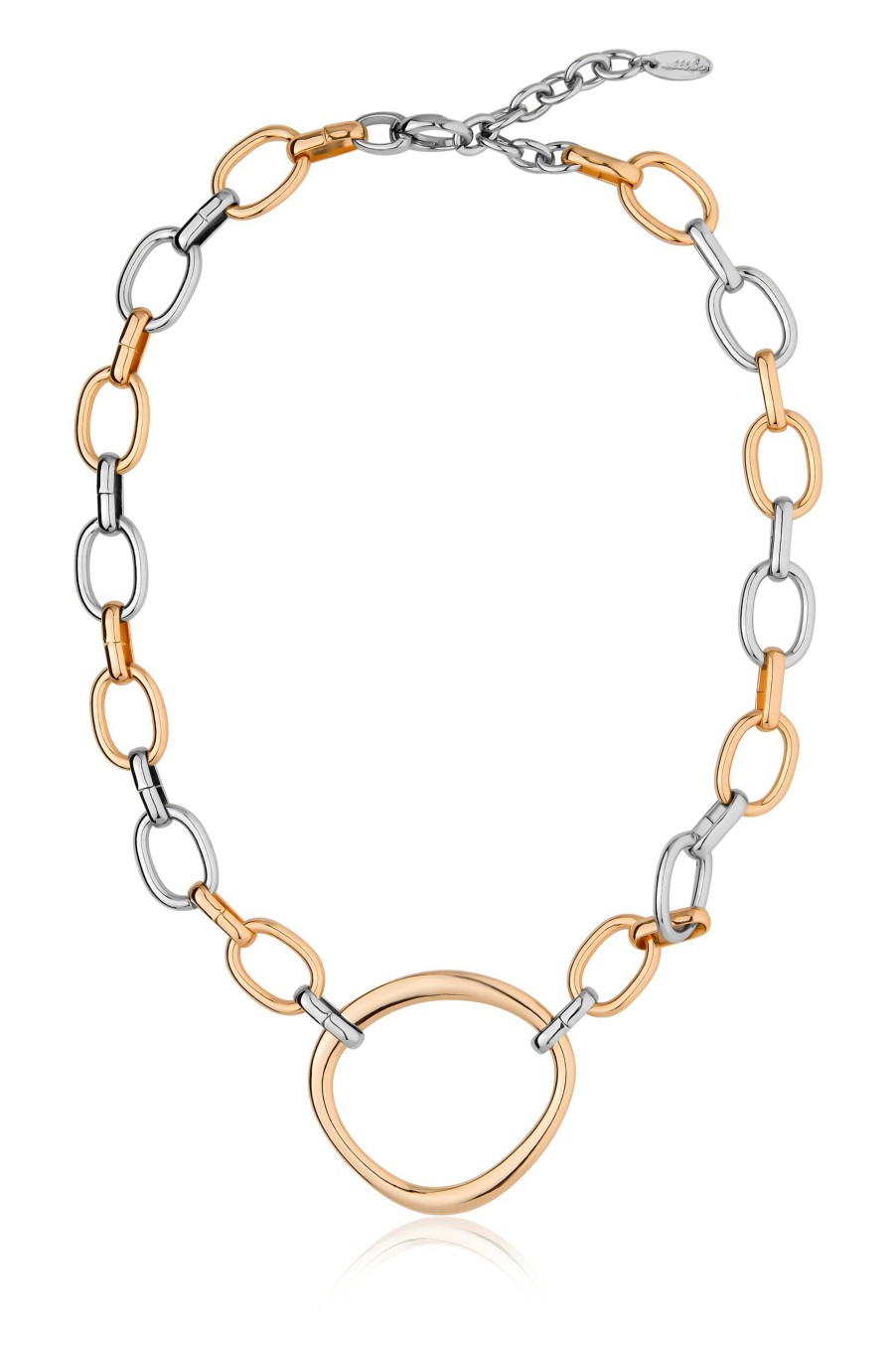 Necklaces Ettika | Mixed Metal Chain Link Choker