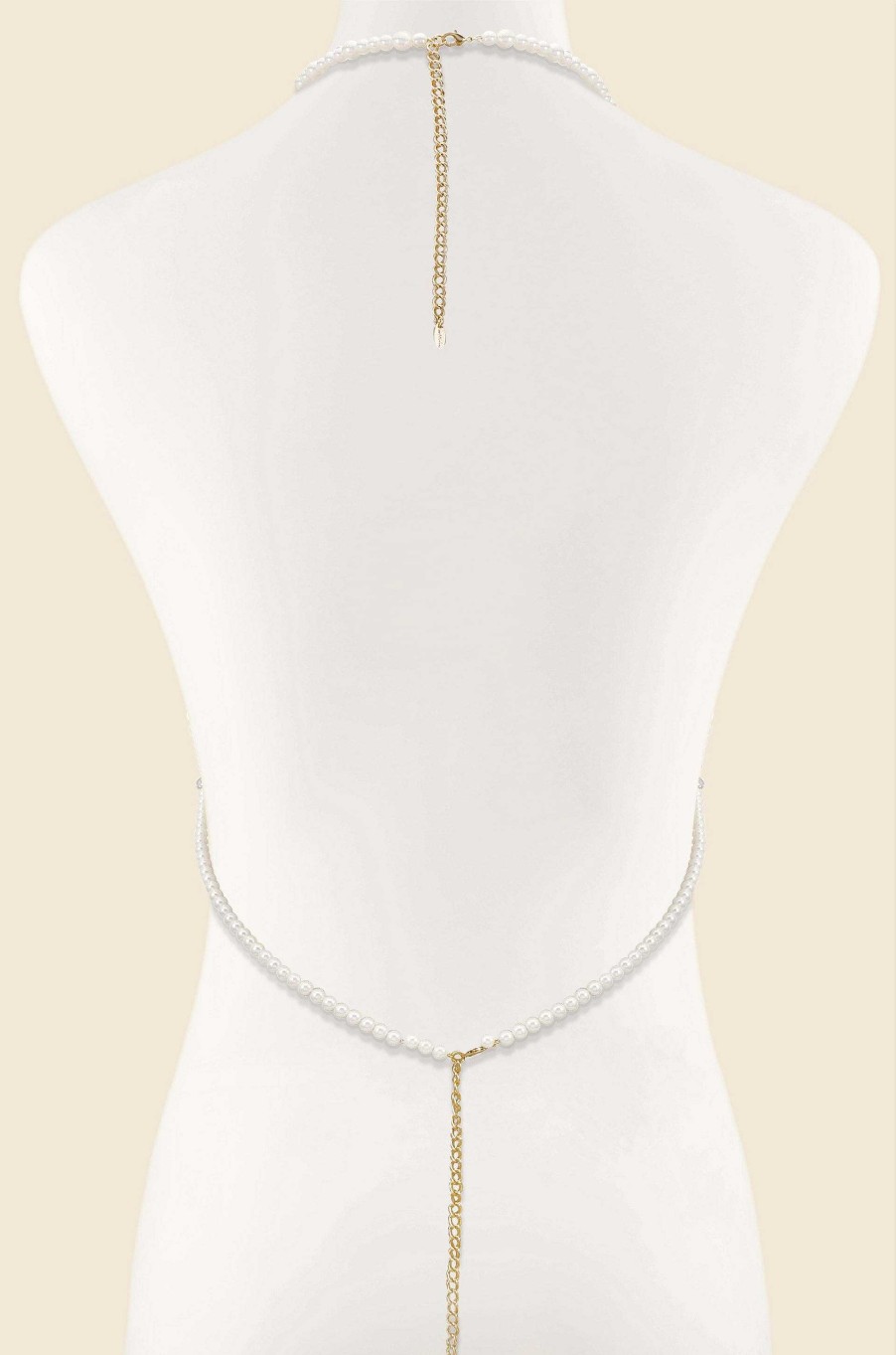 Body Chains & Belts Ettika | Pearl Bralette Body Chain